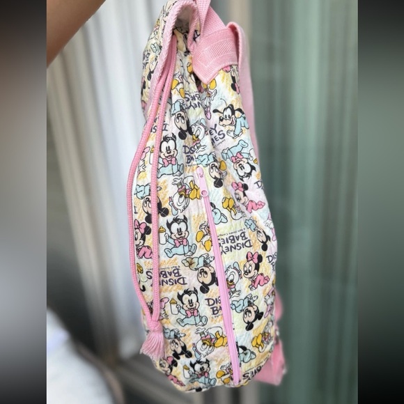 Vintage 90s Disney Babies Backpack Mickey Minnie Rare Walt Disney Company - Picture 4 of 10